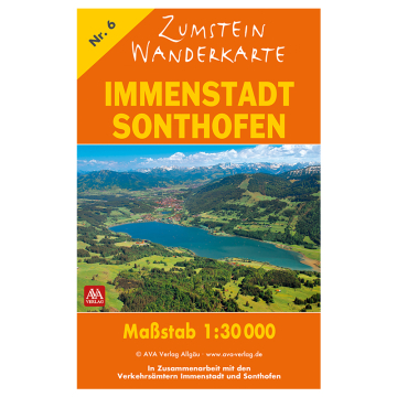 Deckblatt Wanderkarte