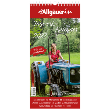 Die Allgäuerin Tagwerkkalender