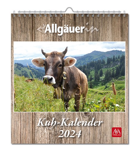 Die Allgäuerin Kuh-Kalender 2024