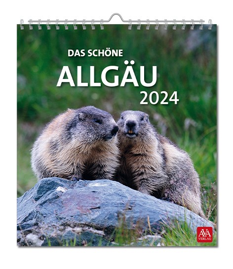 Postkartenkalender - Das schöne Allgäu 2024