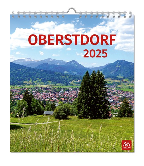 Postkartenkalender - Oberstdorf 2025